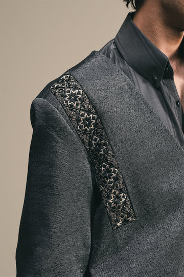 Zavia Hand Embroidered Blazer